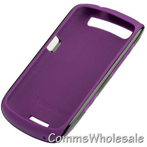 Genuine Blackberry ACC-39406-202 Purple/Black Premium Skin Curve 9370 9360 9350