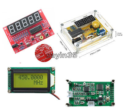 1MHz-1.1GHz 1Hz-50MHz Crystal Oscillator Tester Frequency Counter Meter UK • 6.46£
