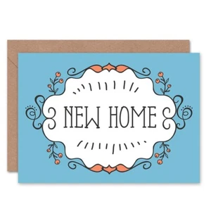 Home Congratulations Bright Blank Greeting Card With Envelope - Picture 1 of 4