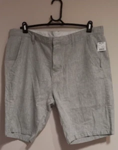 Mens Shorts "Anko" size 40", grey, linen/cotton, B. New. - Picture 1 of 7
