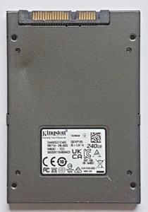 240 GB SATA III Kingston A400 SSD SA400S37/240G 3D-NAND QLC 2.5" disco duro nuevo - Imagen 1 de 1