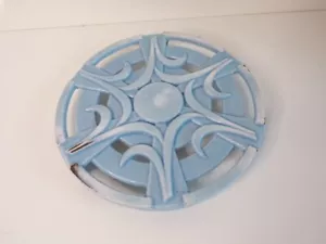DESSOUS DE PLAT ANCIEN EN FONTE EMAILLEE - Imagen 1 de 8