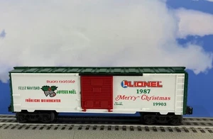 Lionel - Christmas Car - 1987 - Boxcar. 6-19903 - Picture 1 of 9