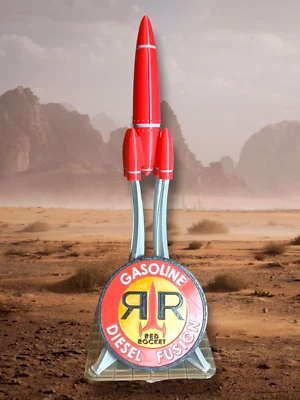 Fallout Red Rocket Fuel Station Display 15in - Image 1 of 4