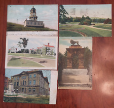 5 vintage postcards lot (early-mid 1900's); Nova Scotia Halifax Canada