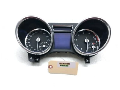 2013-2019 MERCEDES GL450 PAINEL DE INSTRUMENTOS MEDIDOR VELOCÍMETRO ODÔMETRO FABRICANTE DE EQUIPAMENTO ORIGINAL - Imagem 1 de 4