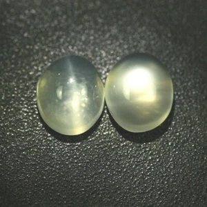 9.84CT ULTRA RARE FINE QUALITY 100% NATURAL FINE GREEN MOONSTONE-INDIA - Picture 1 of 3
