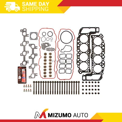 Head Gasket Bolts Set Fit 04-07 Dodge Ram Jeep Grand Cherokee 4.7 VIN J, N, P - Image 1 of 4