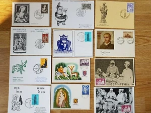 Cartes Postales - Lot 20 Cartes 1er Jour - Fêtes, Religion ( Lot 1er jour 4 OK) - Picture 1 of 2