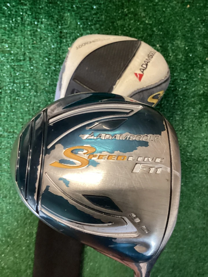 Adams Speedline F11 Driver 9.5* Voodoo Stiff Graphite Shaft - Image 1 of 4