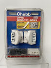 NEW Chubb UPVC Window Locks 8K123/M White Finish Home Security