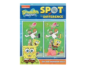 Nickelodeon SpongeBob SquarePants Spot the Difference - 22 Challenging Pictures - Picture 1 of 7
