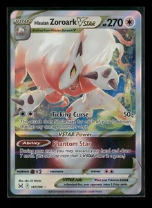 Hisuian Zoroark Vstar 147/196 Lost Origin Holo Pokemon Card NM - Picture 1 of 2