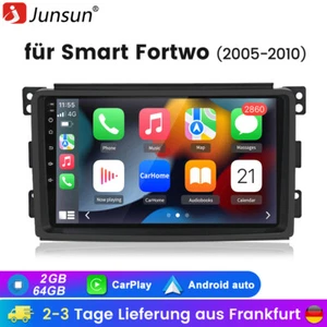 Carplay Android13 Für Benz Smart Fortwo 451 2005-2015 Autoradio GPS Navi WiFi BT - Bild 1 von 11