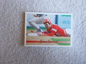 Upper Deck MLB 1993 "JUAN SAMUEL" #527 Cincinnati Reds Trading Card n31 - Picture 1 of 2