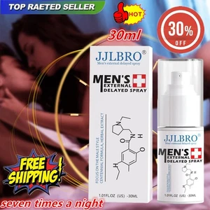 JJLBRO Men's Spray Long Lasting Delay 7 Times A Night Energy Massage Spray 30US - Picture 1 of 18
