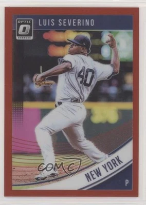 2018 Panini Donruss Optic Red Prizm /99 Luis Severino #117 - Image 1 of 2