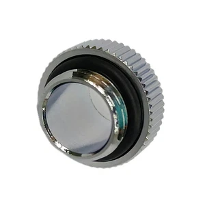 5mm G1/4" Thread Dual Male to Male Mini Fitting Connector W/ Sealing Rubber Ring - Photo 1/7
