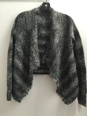 nuevo! 360 Suéter Gris Cárdigan Frente Abierto S Foto 1 de 4