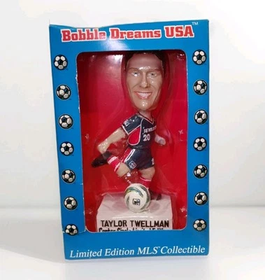 Taylor Twellman Bobblehead MLS New England Revolution futebol edição limitada  - Imagem 1 de 4