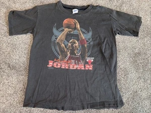 Vintage 90s Salem Sports Michael Jordan Chicago Bulls T-Shirt Men’s Size 14-16 - Picture 1 of 7