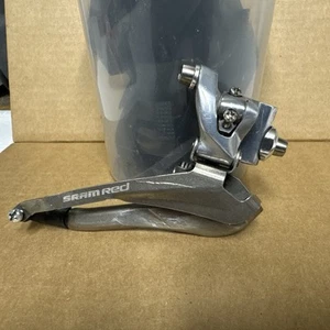 Sram Red Titanium Braze-On Front Derailleur 10 Speed Double - Picture 1 of 8