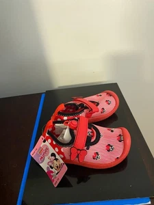 ZAPATOS DE AGUA DISNEY MINNIE MOUSE NUEVOS PARA NIÑAS PEQUEÑAS TALLA 7/8 - Imagen 1 de 6