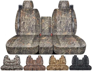 Fundas de asiento de camuflaje para Chevrolet Avalanche 1999 a 2006 asientos 40-20-40 - Imagen 1 de 11