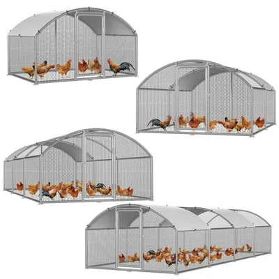 Hühnerstall Hühner Hühnerhaus Hasenkäfig Kaninchenkäfig 6/9/12/18/24m² - Bild 1 von 4