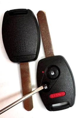 Entrada remota sin llave para Honda Fit Sport 2006 2007 2008 2009 llavero coche chip 8E Foto 1 de 4