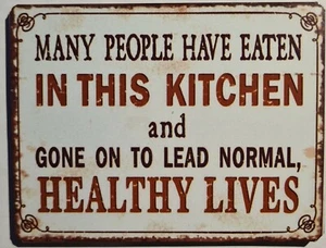 "Many People Have Come In This Kitchen"" imán para nevera -3 o más - 15% de descuento - Imagen 1 de 1