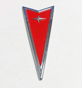 NEW! 99-08 Pontiac Arrowhead Arrow Emblem Grand Prix Am Aztek REPRODUCTION - Foto 1 di 2