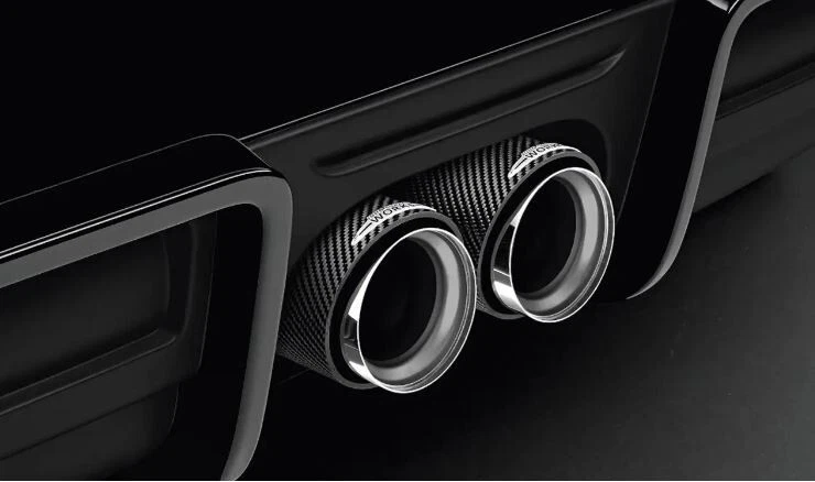 Original MINI JCW Endrohrblende Carbon F54 bis F57  & F60 - 18302468715 - Bild 1 von 1