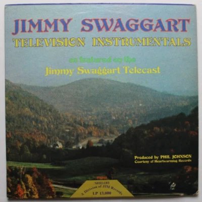 JIMMY SWAGGART TELEVISION INSTRUMENTALS LP 12" VINYL RECORD GOLDEN GOSPEL PIANO - Imagem 1 de 2
