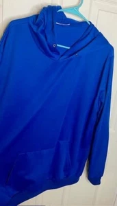 Herren Hoodie Kapuzenpullover Pullover mit Taschen Blau XL CoofAndy - Bild 1 von 2