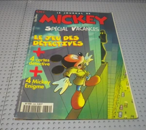 Journal de Mickey - #2336 - Avril 1997 - Cartes détective + énigmes - Picture 1 of 3