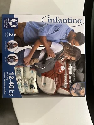 Portador ergonómico con capucha Infantino Cuddle Up - Fox Foto 1 de 3