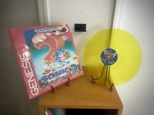 Sonic The Hedgehog 2 Sega Genesis Soundtrack “Tails Yellow Variant” Vinyl Record - Picture 1 of 5