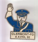 RARE PINS PIN'S .. POLICE NATIONALE OMPN  4 AVRIL1992 CLERMONT FERRAND 63 ~DM