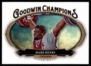 2020-21 Upper Deck Goodwin Champions Mark Henry #87 - Picture 1 of 2