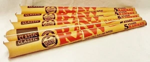 5 Raw Rawket 5 Stage 5 Cones Per Pack Pre Rolled Emperador, Kingsize (25 Total) - Picture 1 of 1