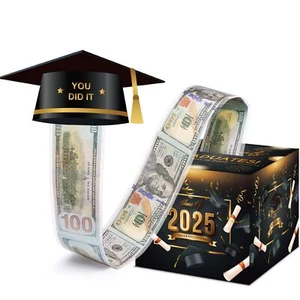 Graduation Gifts Money Box Surprise Grad Money Holder Pull Out Card 2025 - Picture 1 of 6