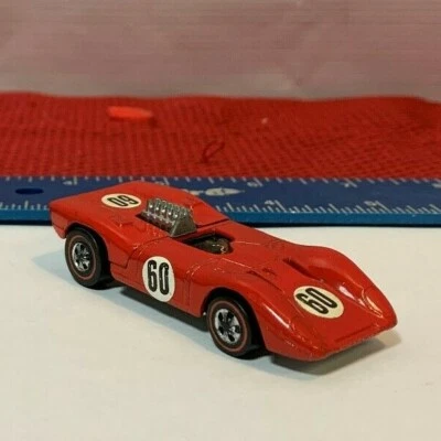VINTAGE 1969 HOT WHEELS REDLINE FERRARI 312P NEAR MINT      105B - Image 1 of 4