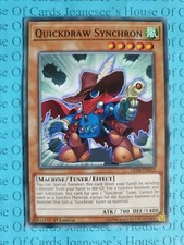 Quickdraw Synchron LED6-EN032 Common Yu-Gi-Oh Card 1st Edition New