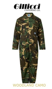 BlueCastle Tearaway Junior Kids Camo,Navy & Blue Coverall Overall Boiler Suite - Picture 1 of 6
