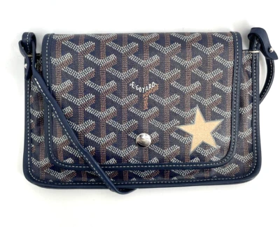 Authentic Goyard Goyardine Plumet Wallet On Strap/Clutch/Crossbody - Image 1 of 4