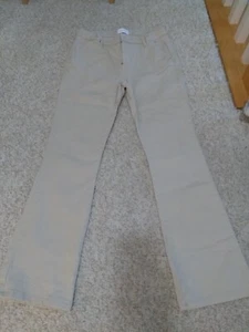 EUC pair of girls size 12 "TCP" khaki jeans/pants (The Children's Place) - Picture 1 of 6