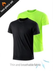 T-Shirt Herren, Unterziehshirt, ultra dünn und atmungsaktiv, Set mit 2 Stück - Bild 1 von 3