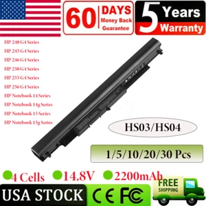 🧡LOT 1-30x HS04 HS03 Battery For HP 807956-001 807957-001 807612-421 HSTNN-LB6U - Picture 1 of 24