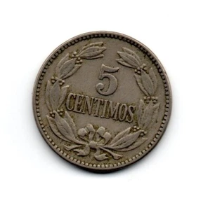 Venezuela 1958, Coat of arms with 7 stars, 5 centimes of Bolivar - Picture 1 of 2